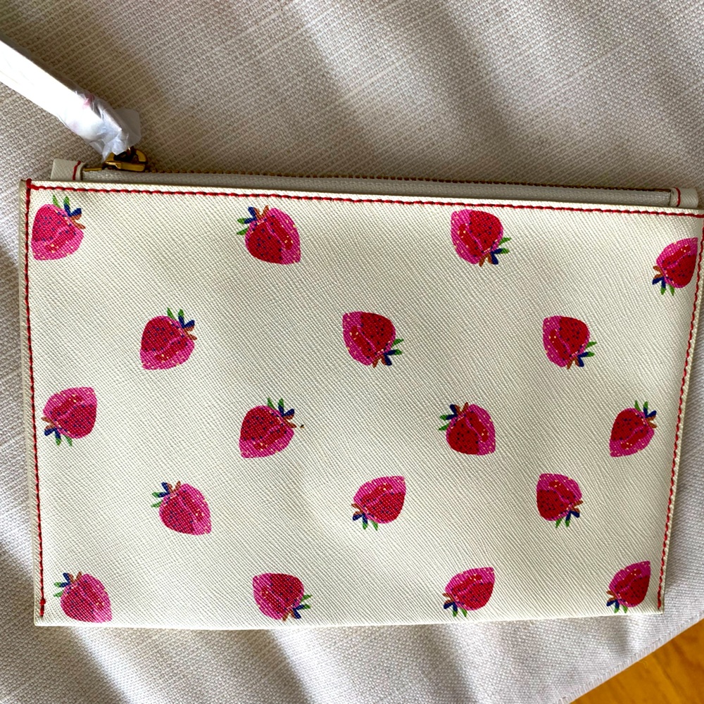 NWT J.Crew Mini Clutch w/ Matching Card Folio Case